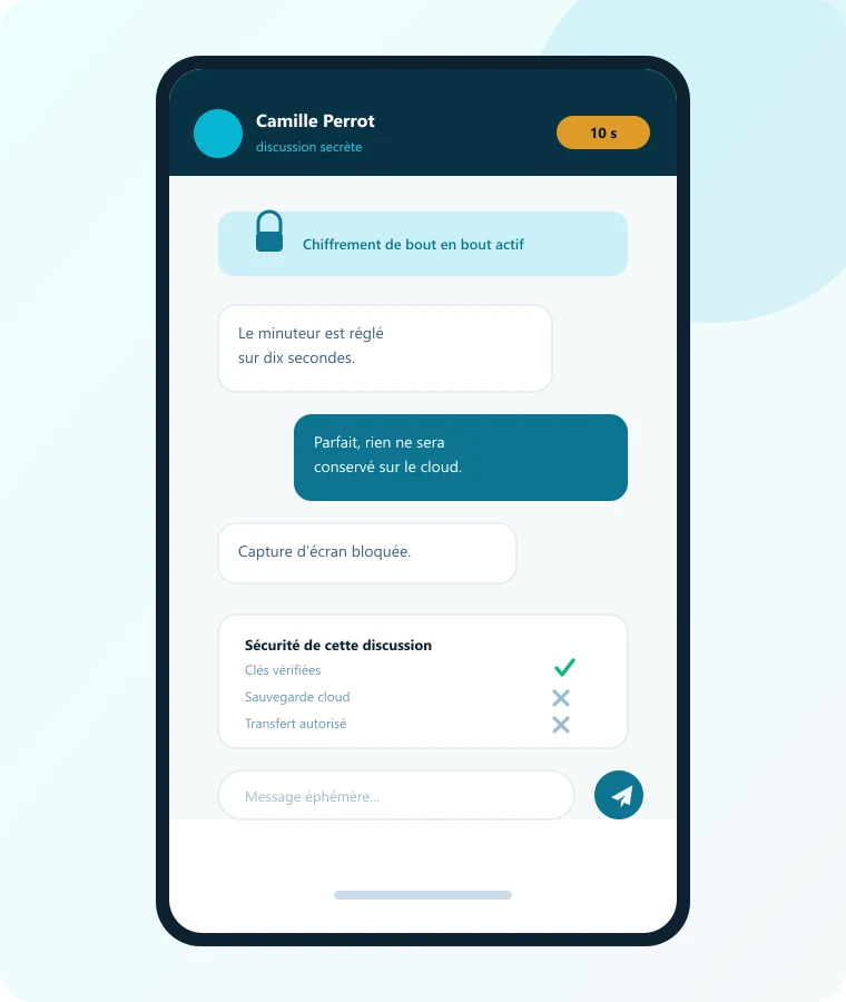 Chats secretos de Telegram con cifrado de extremo a extremo