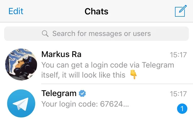 Inicio de sesión y configuración de Telegram paso a paso