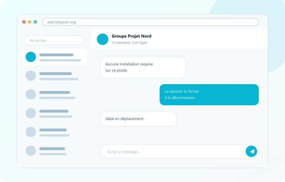 Telegram para Web