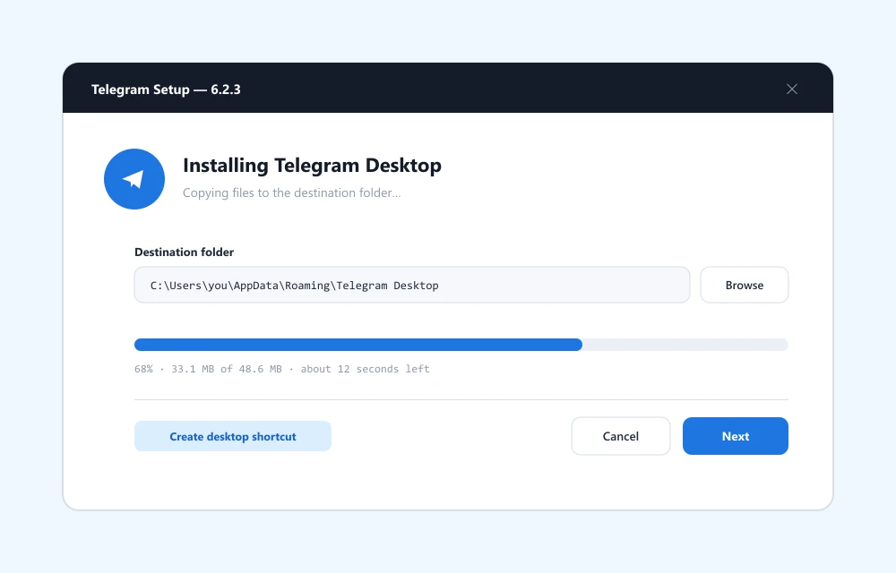 Instalar Telegram en Windows paso a paso